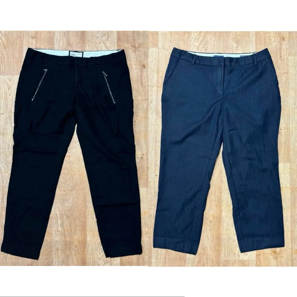 Bundle of 2 trousers- assorted brands ESPRIT & J Crew - Picture 1 of 9